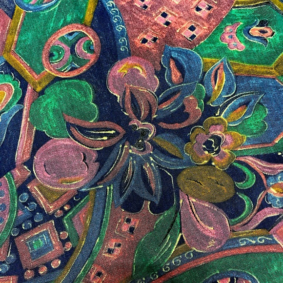 Vintage Patterned Skirt & Vest Set - Picture 7 of 14